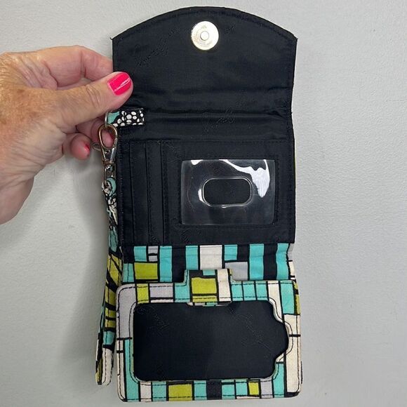 Vera Bradley Island Blooms Bundle of Two! Frannie Bag + Wallet - Picture 8 of 10